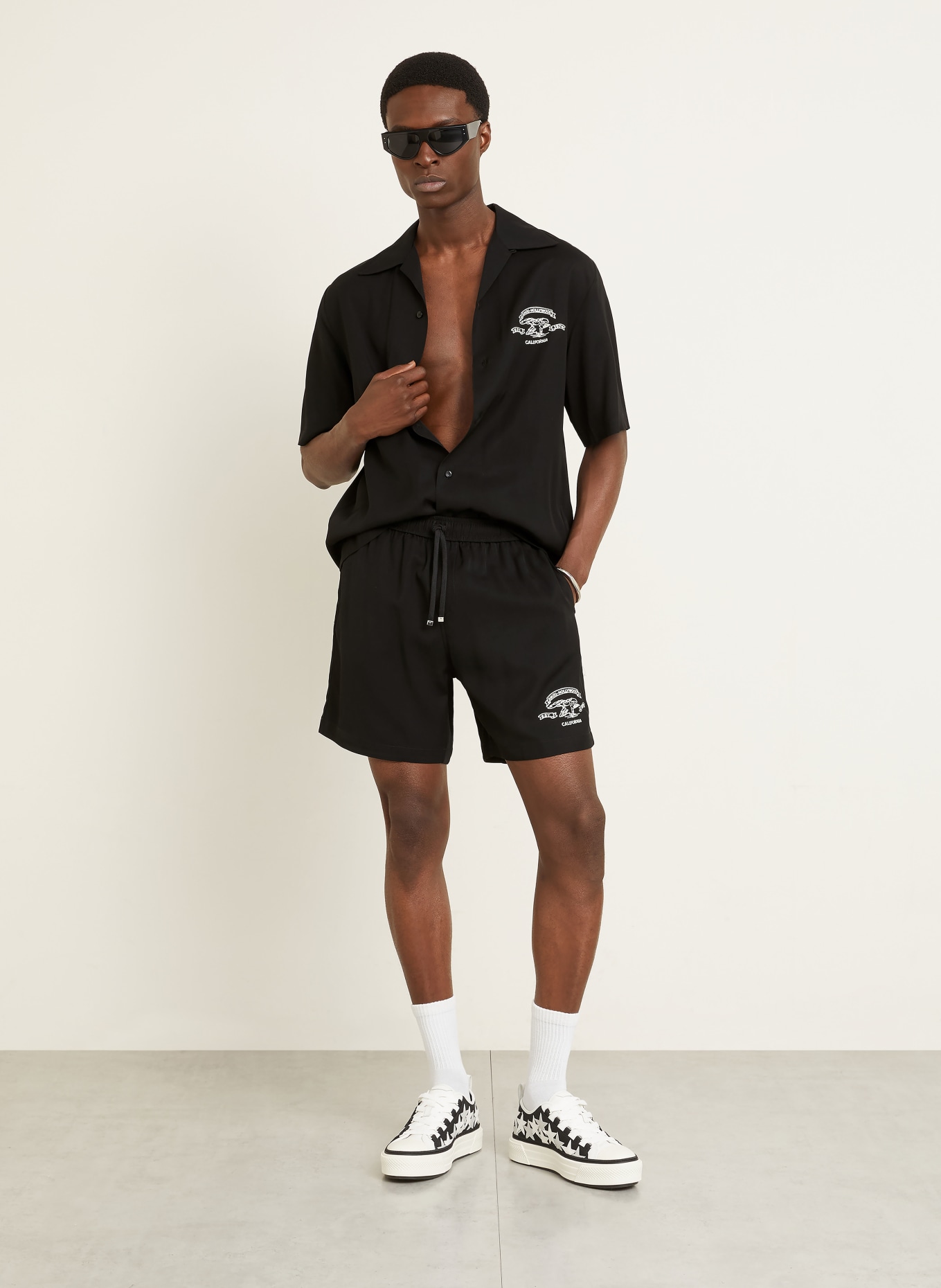 AMIRI Jerseyshorts: SCHWARZ