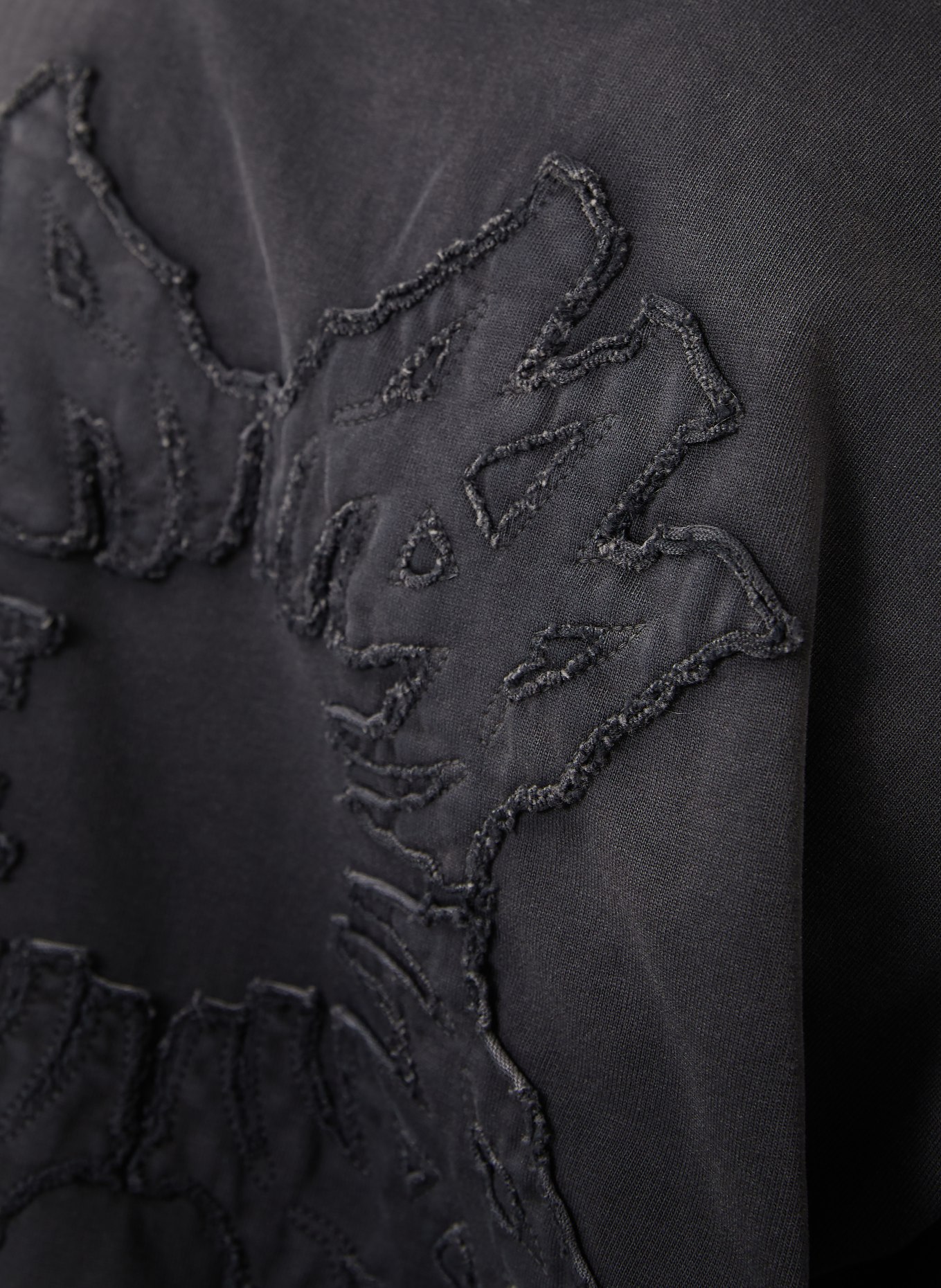 AMIRI Oversized-Shirt: SCHWARZ