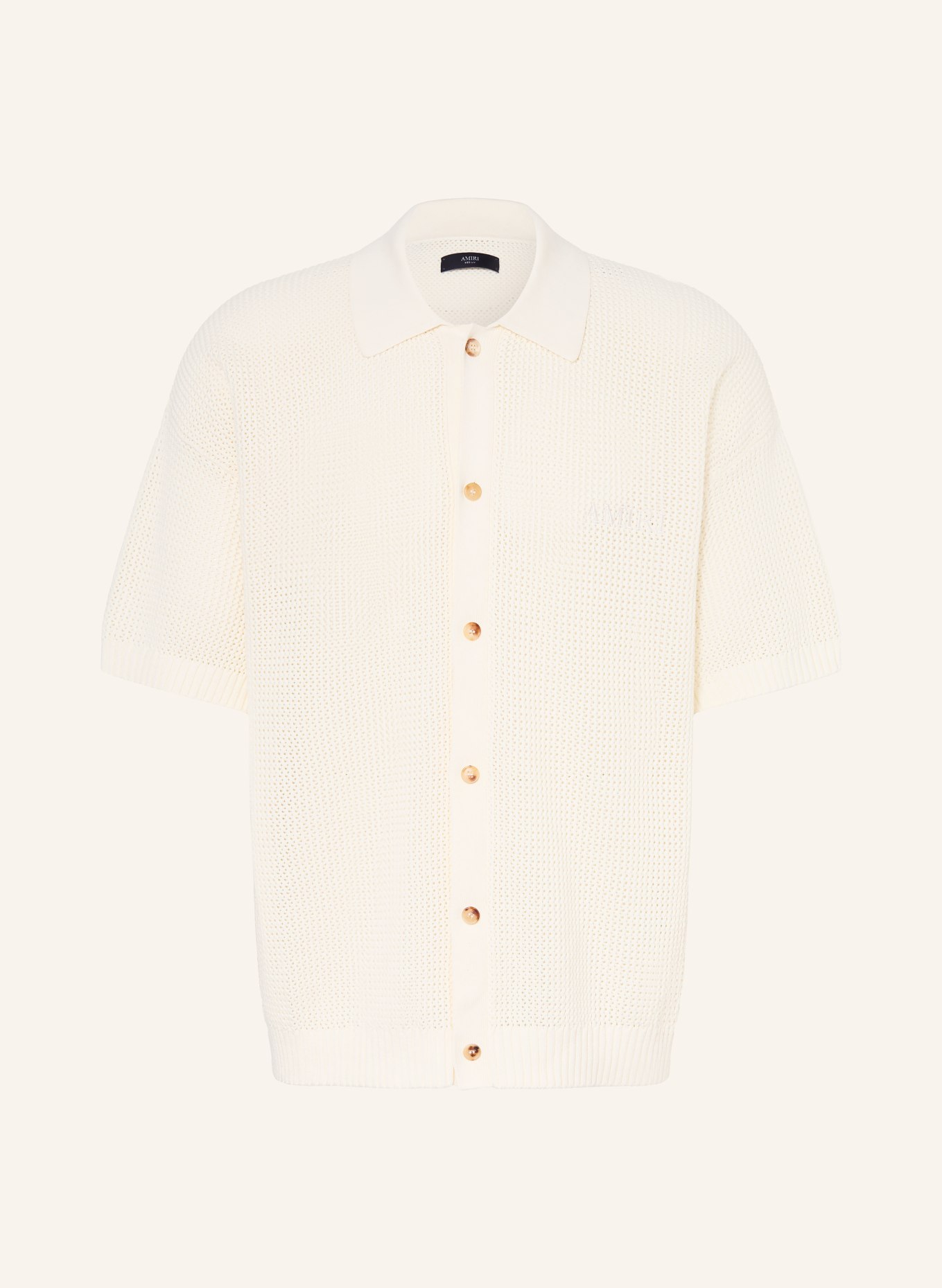 AMIRI Koszula wypoczynkowa Comfort Fit: ECRU