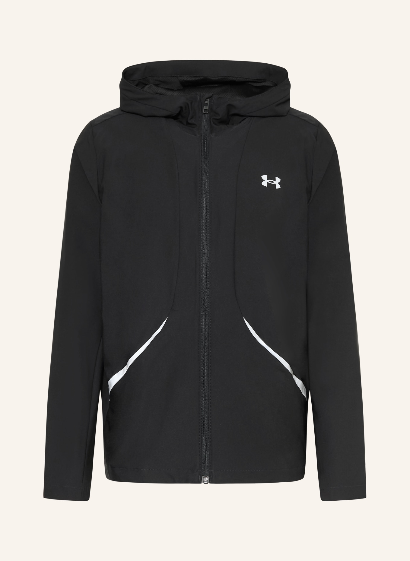UNDER ARMOUR Functionele jas UA UNSTOPPABLE: ZWART / ZILVER