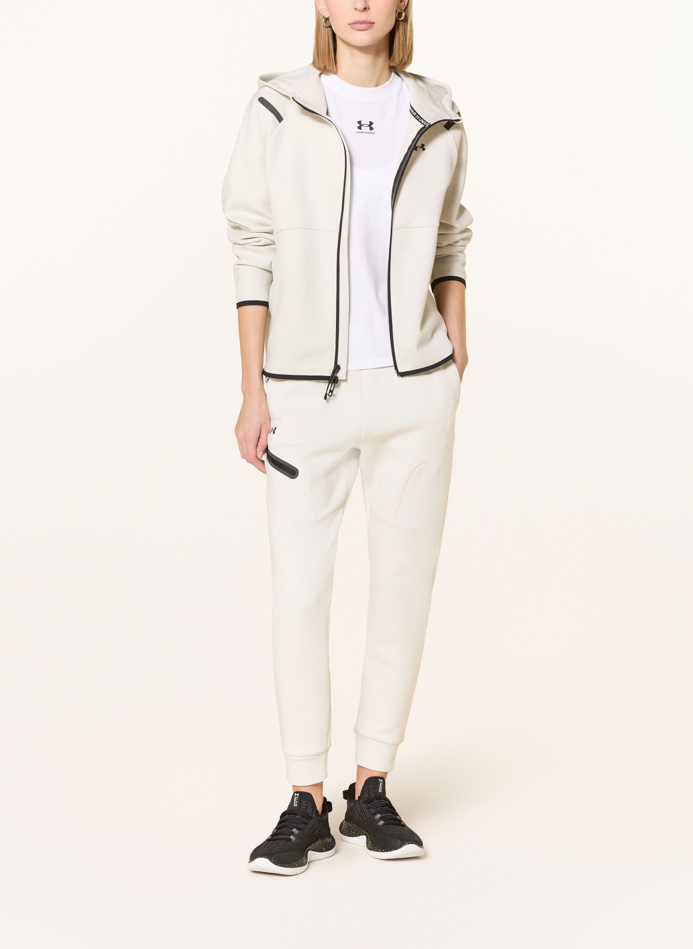 UNDER ARMOUR Trainingshose UA UNSTOPPABLE: CREME