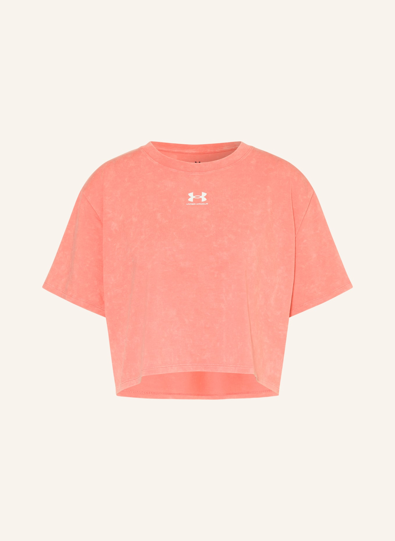 UNDER ARMOUR T-Shirt UA RIVAL BOXY WASH: HELLROT