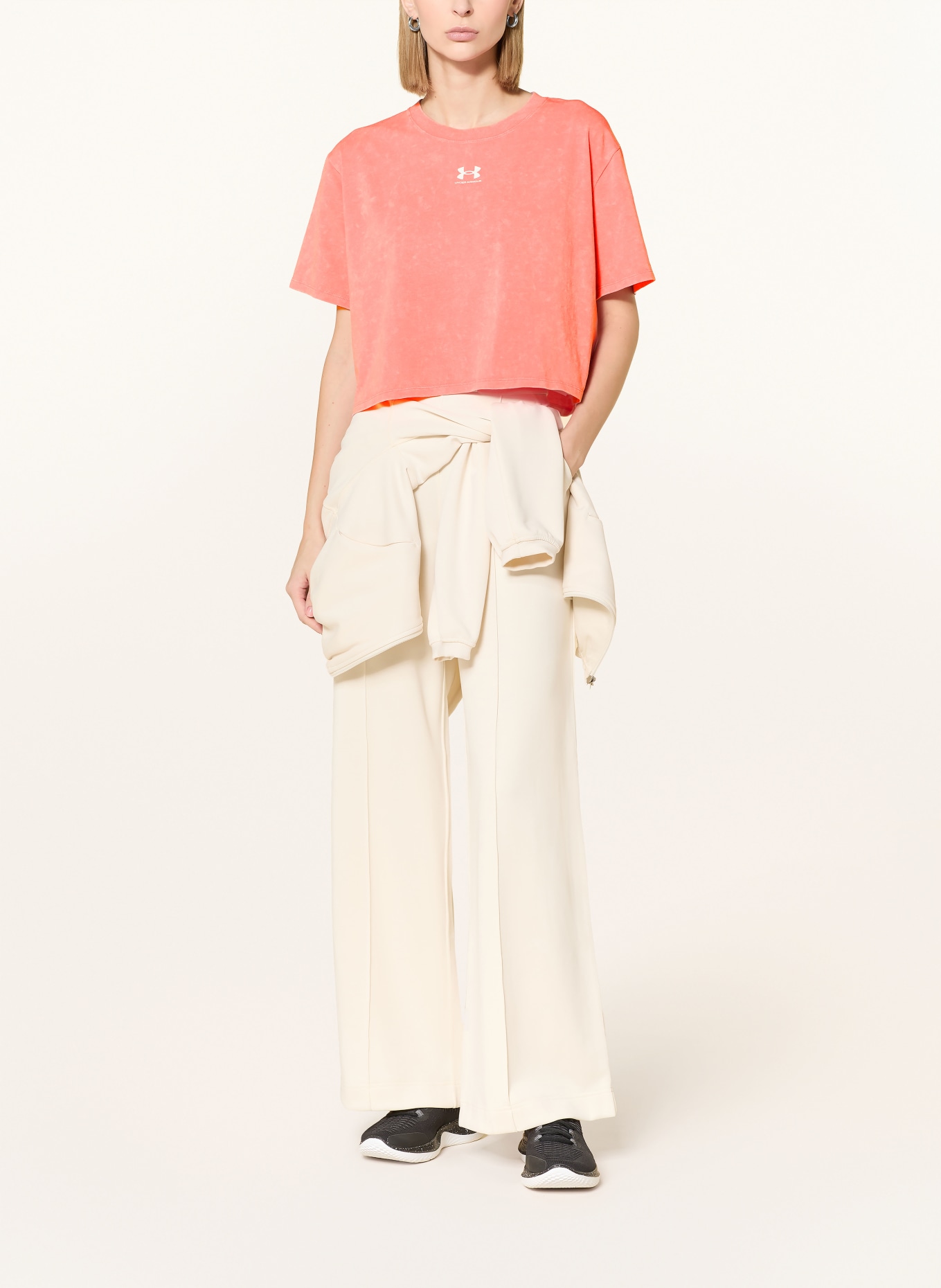 UNDER ARMOUR T-Shirt UA RIVAL BOXY WASH: HELLROT