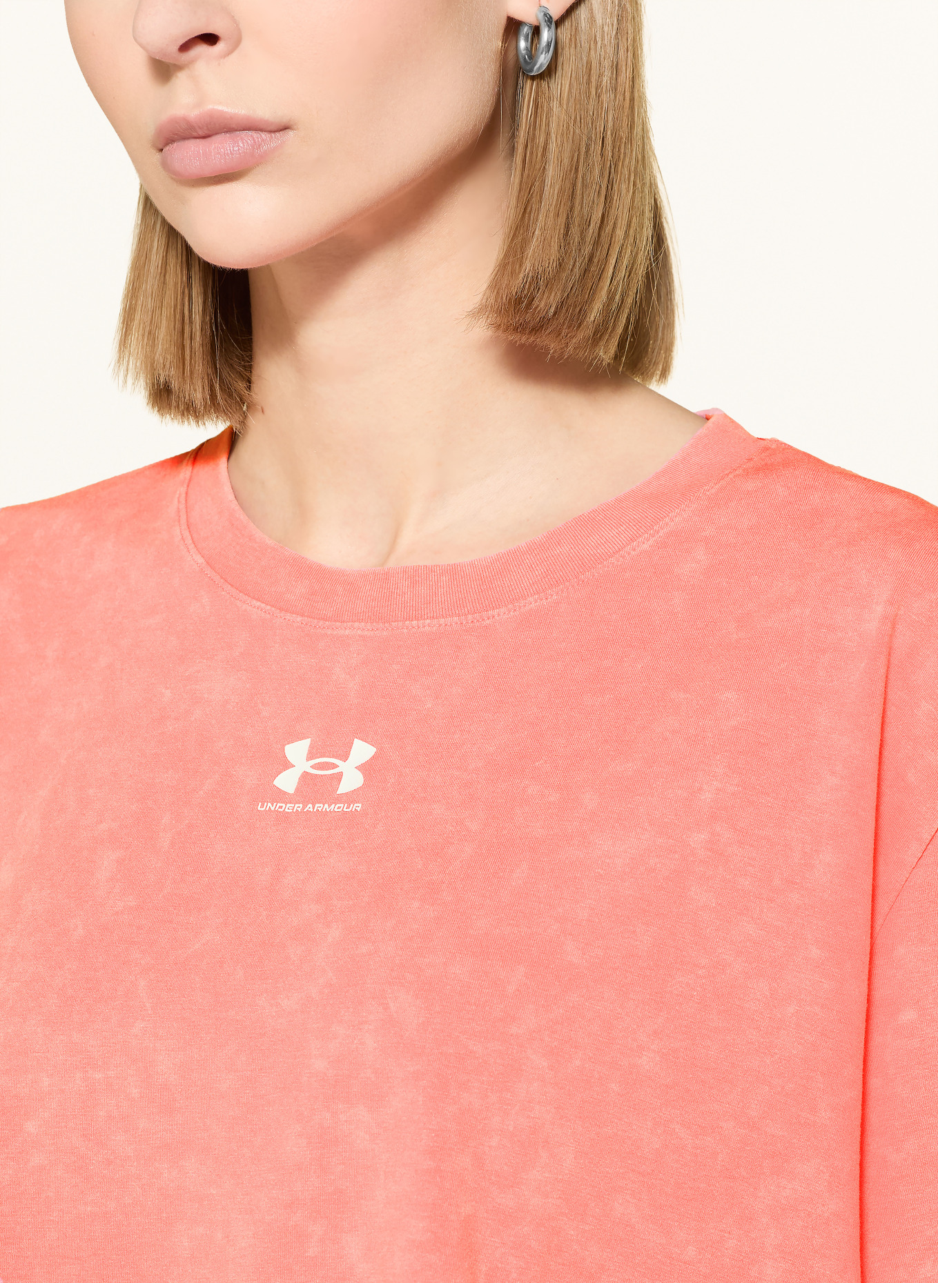 UNDER ARMOUR T-Shirt UA RIVAL BOXY WASH: HELLROT