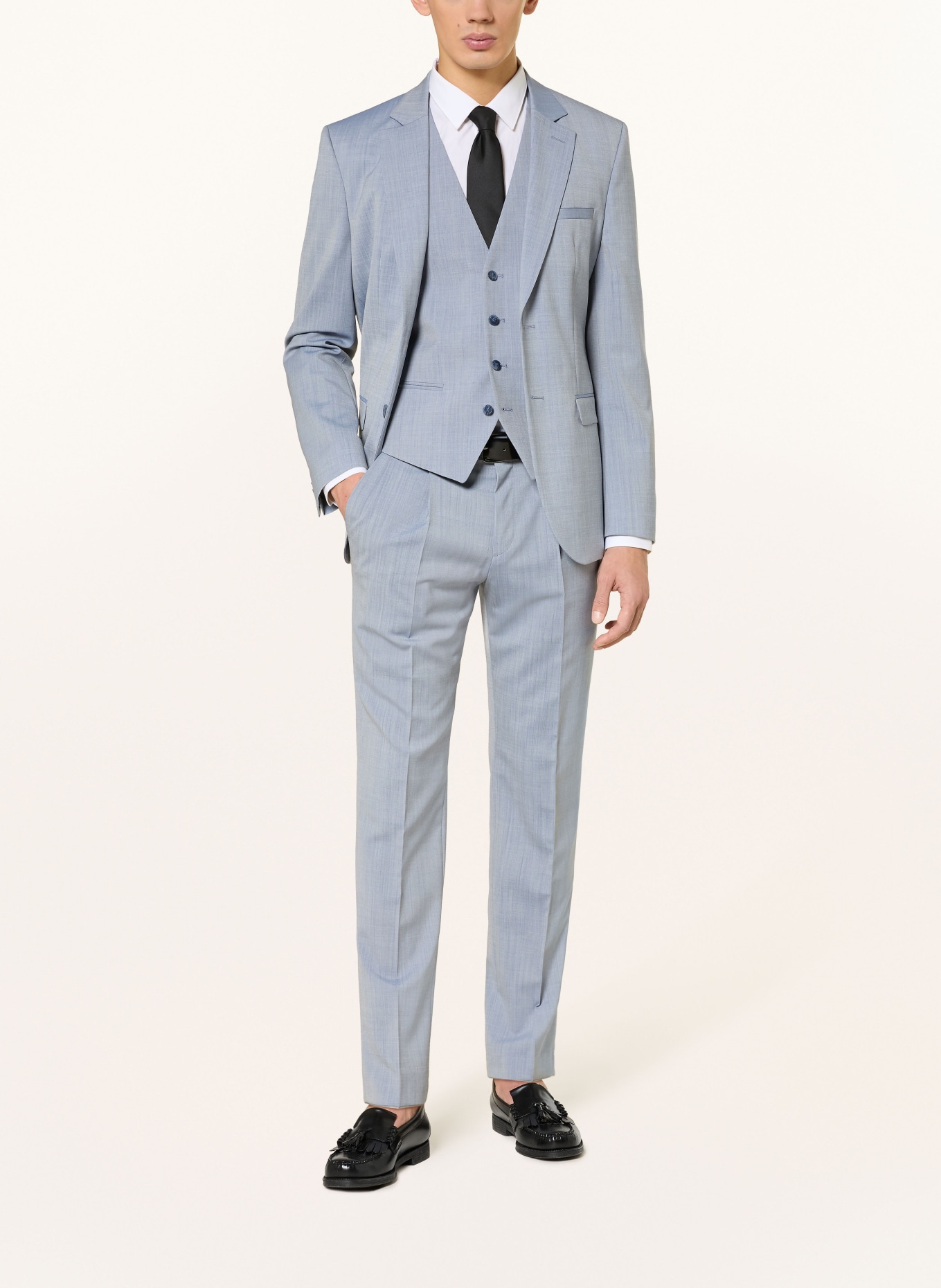 HUGO Anzughose HESTEN Extra Slim Fit: 513 MEDIUM PURPLE