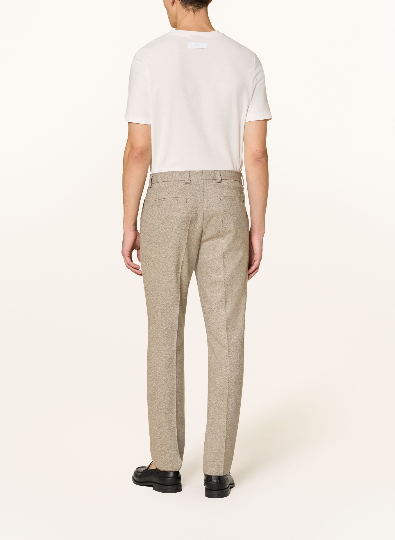 HUGO HESTEN Extra Slim Fit Suit Pants: 269 MEDIUM BEIGE