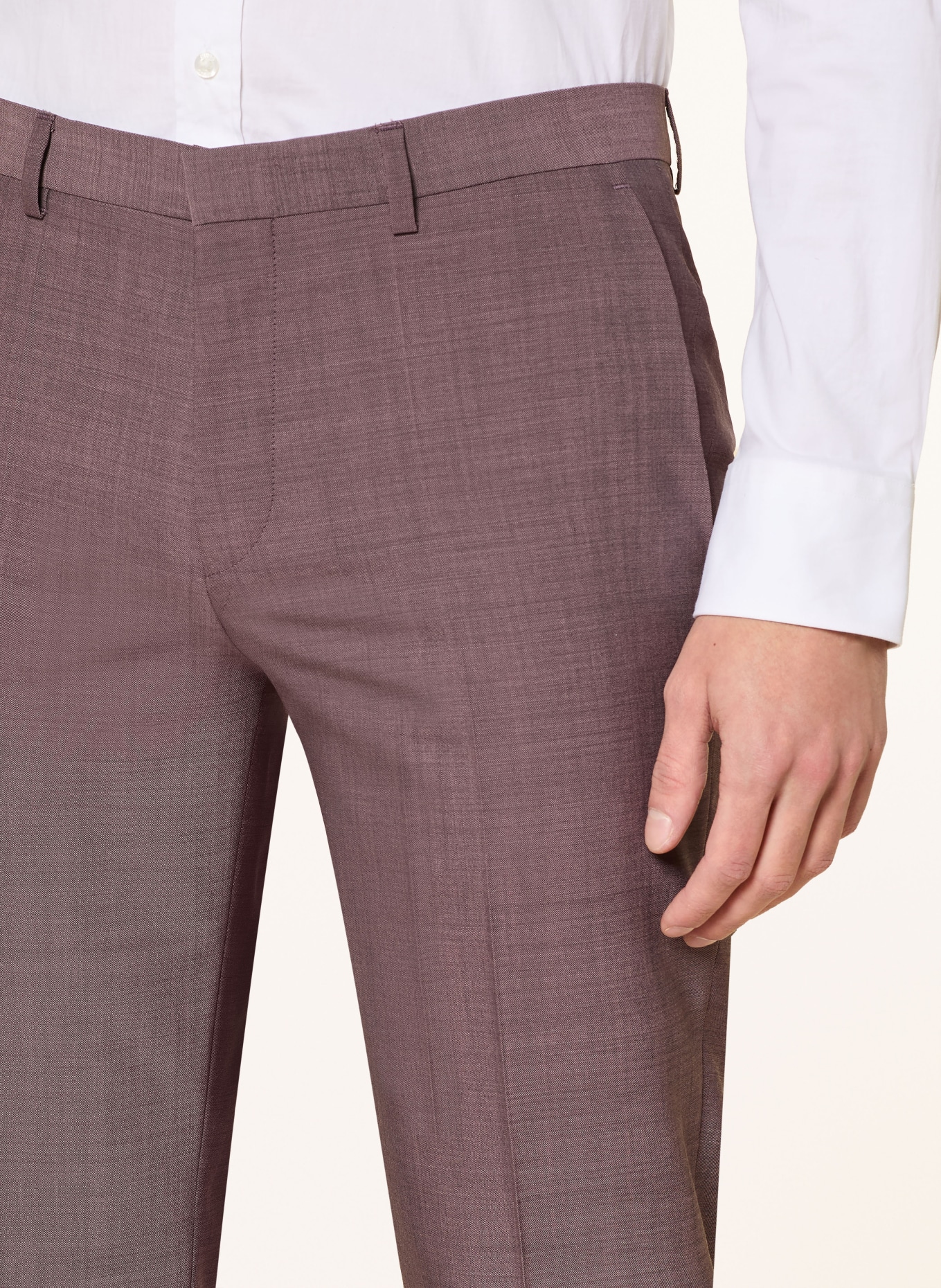 HUGO Anzughose HESTEN Extra Slim Fit: 236 LIGHT/PASTEL BROWN