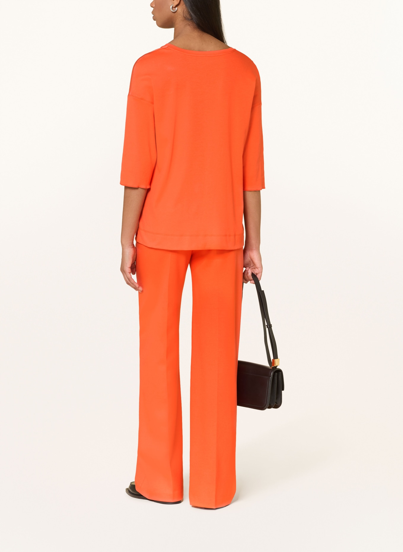 MARC CAIN Blůza s 3/4 rukávem: 223 bright tomato