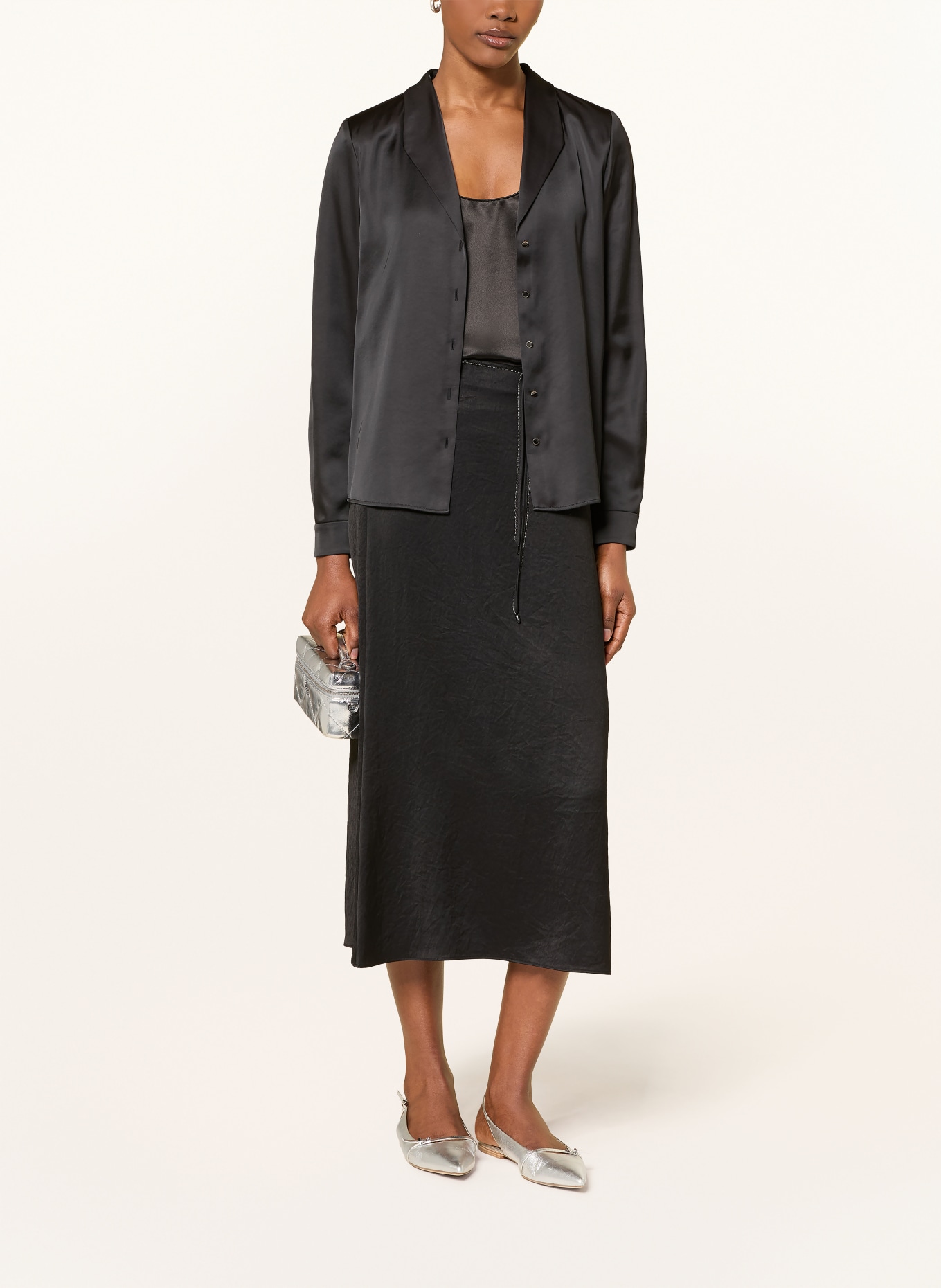 MARC CAIN Bluse: 900 BLACK