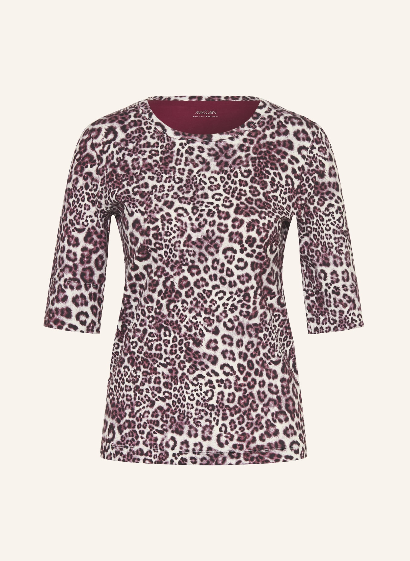 MARC CAIN Shirt mit 3/4-Arm: 293 rhododendron