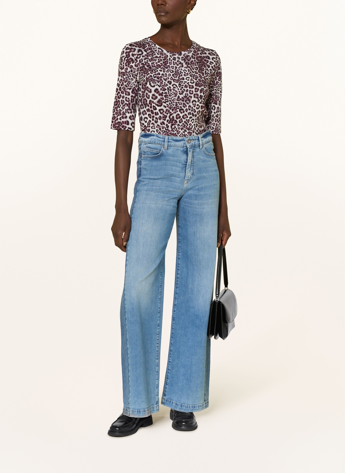 MARC CAIN Shirt mit 3/4-Arm: 293 rhododendron