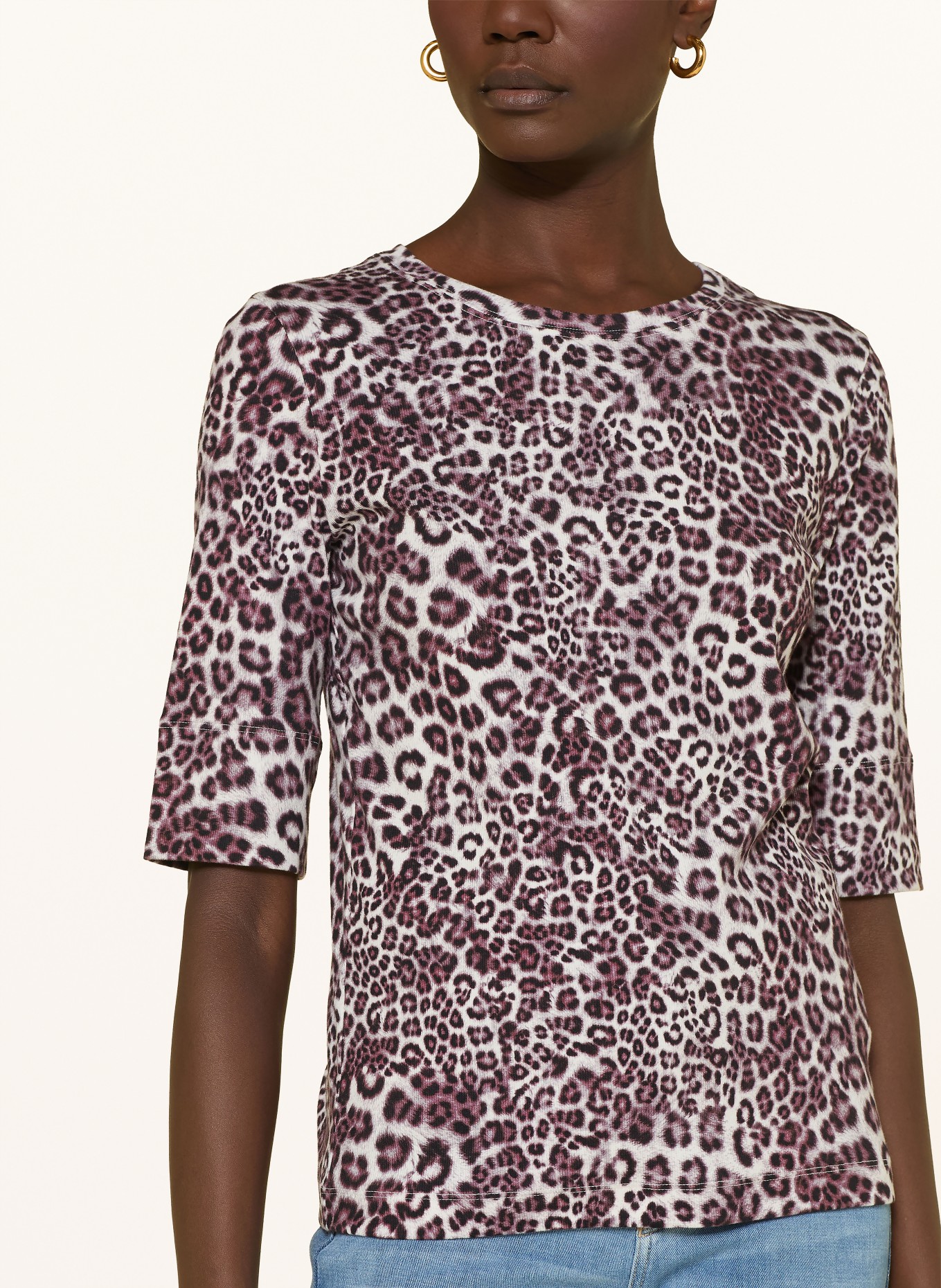 MARC CAIN Shirt mit 3/4-Arm: 293 rhododendron