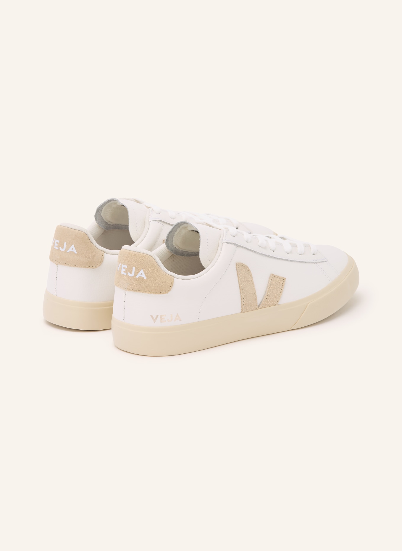 VEJA CAMPO sneaker: WHITE / BEIGE