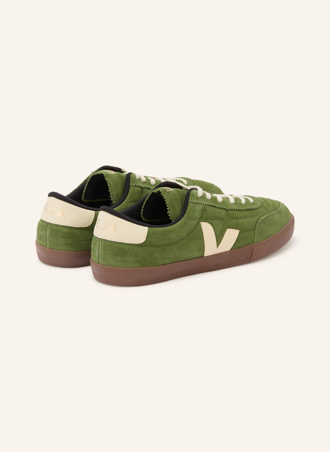 VEJA Sneaker PANENKA: GRÜN / GOLD / BEIGE