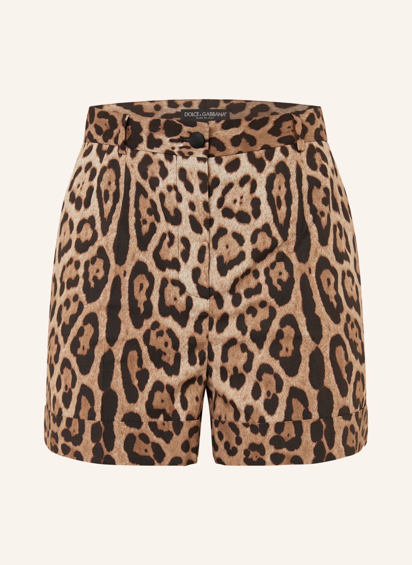 DOLCE & GABBANA Shorts: HELLBRAUN / DUNKELBRAUN / BRAUN