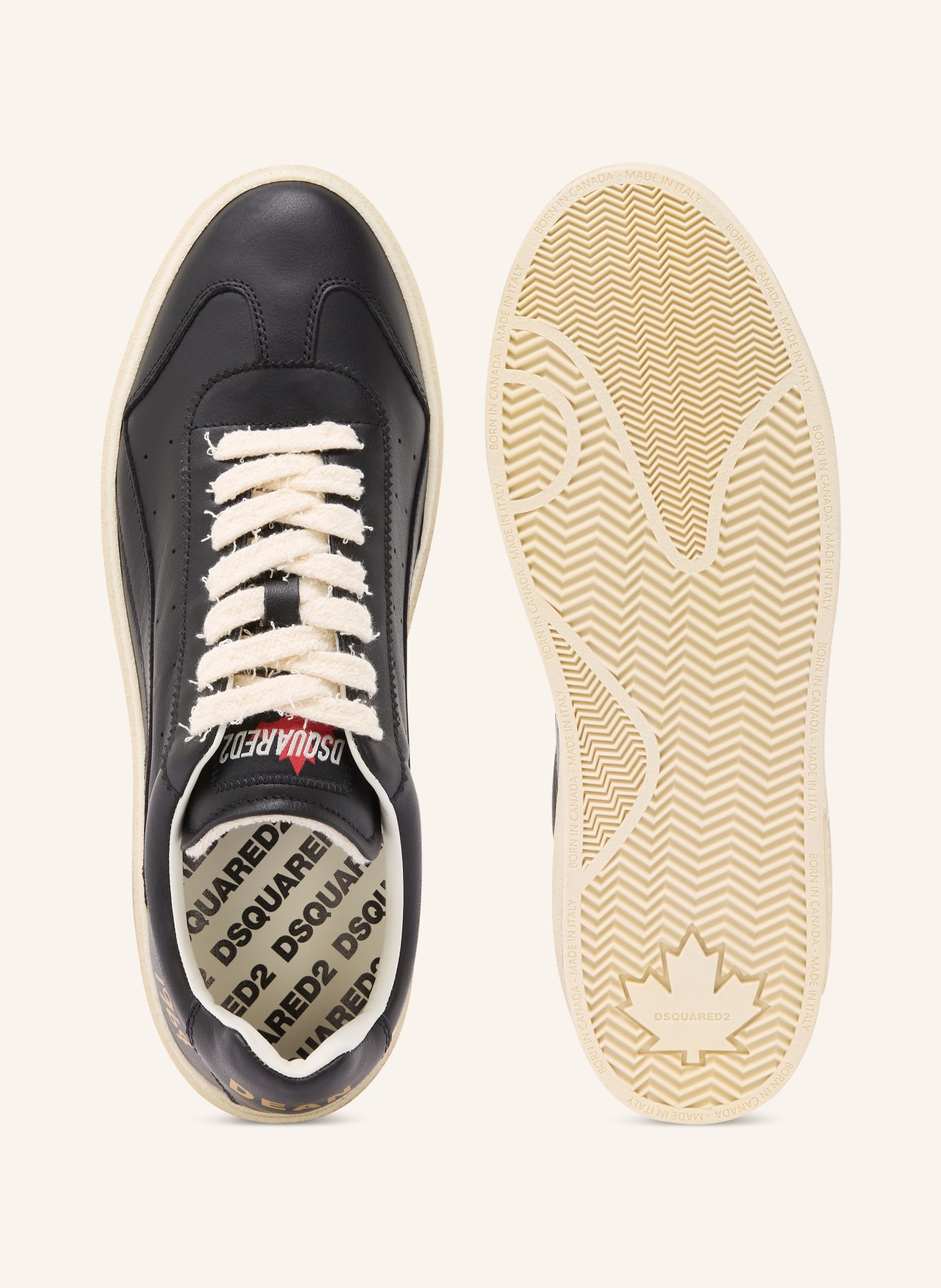 DSQUARED2 Sneaker RIDER: BLACK