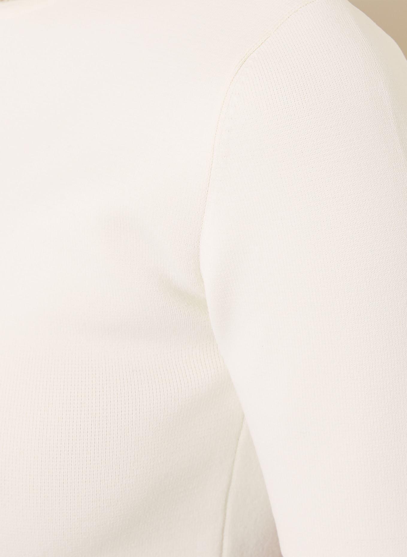 TOTEME knit shirt: CREAM