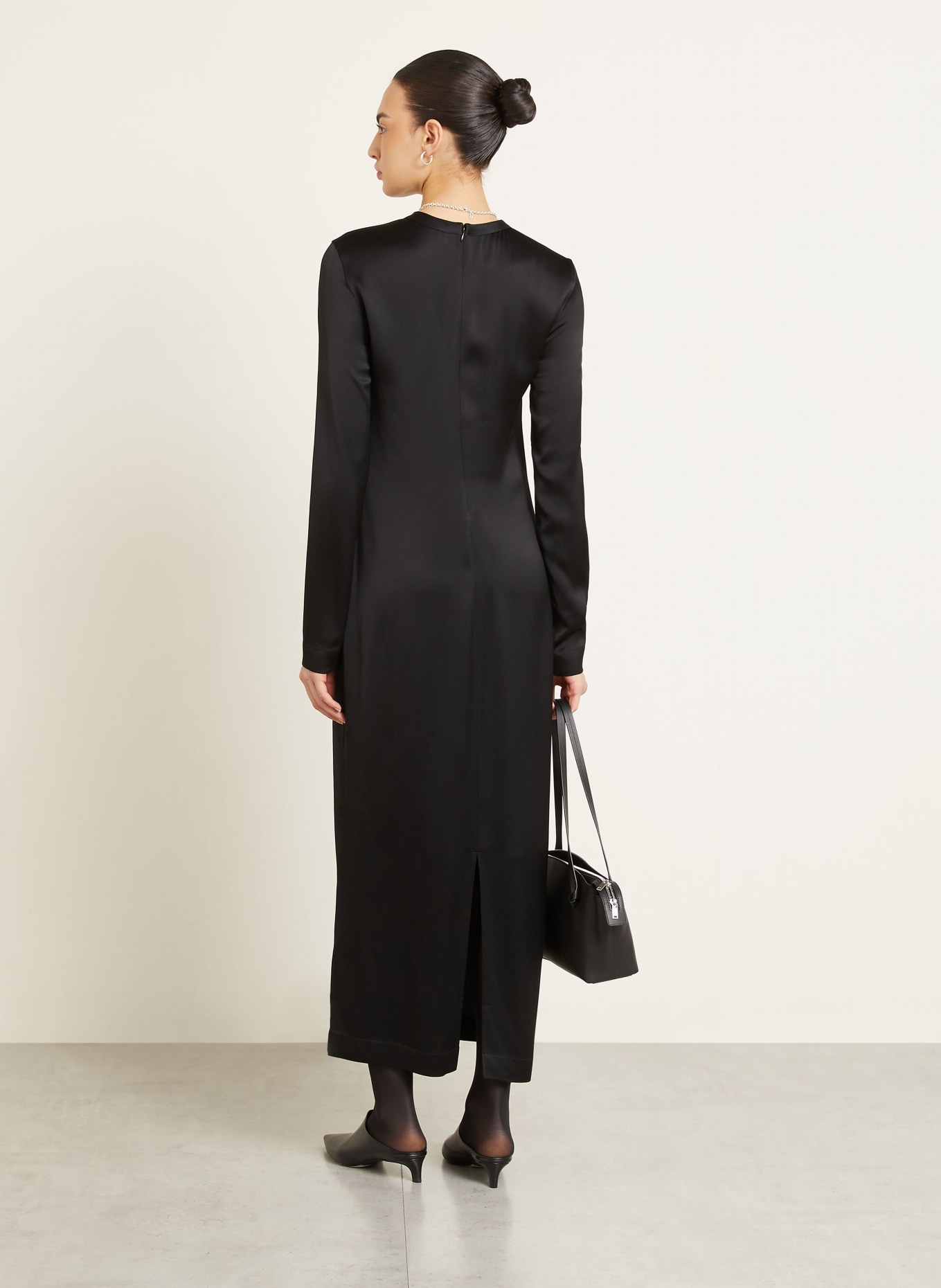 TOTEME Abendkleid: SCHWARZ