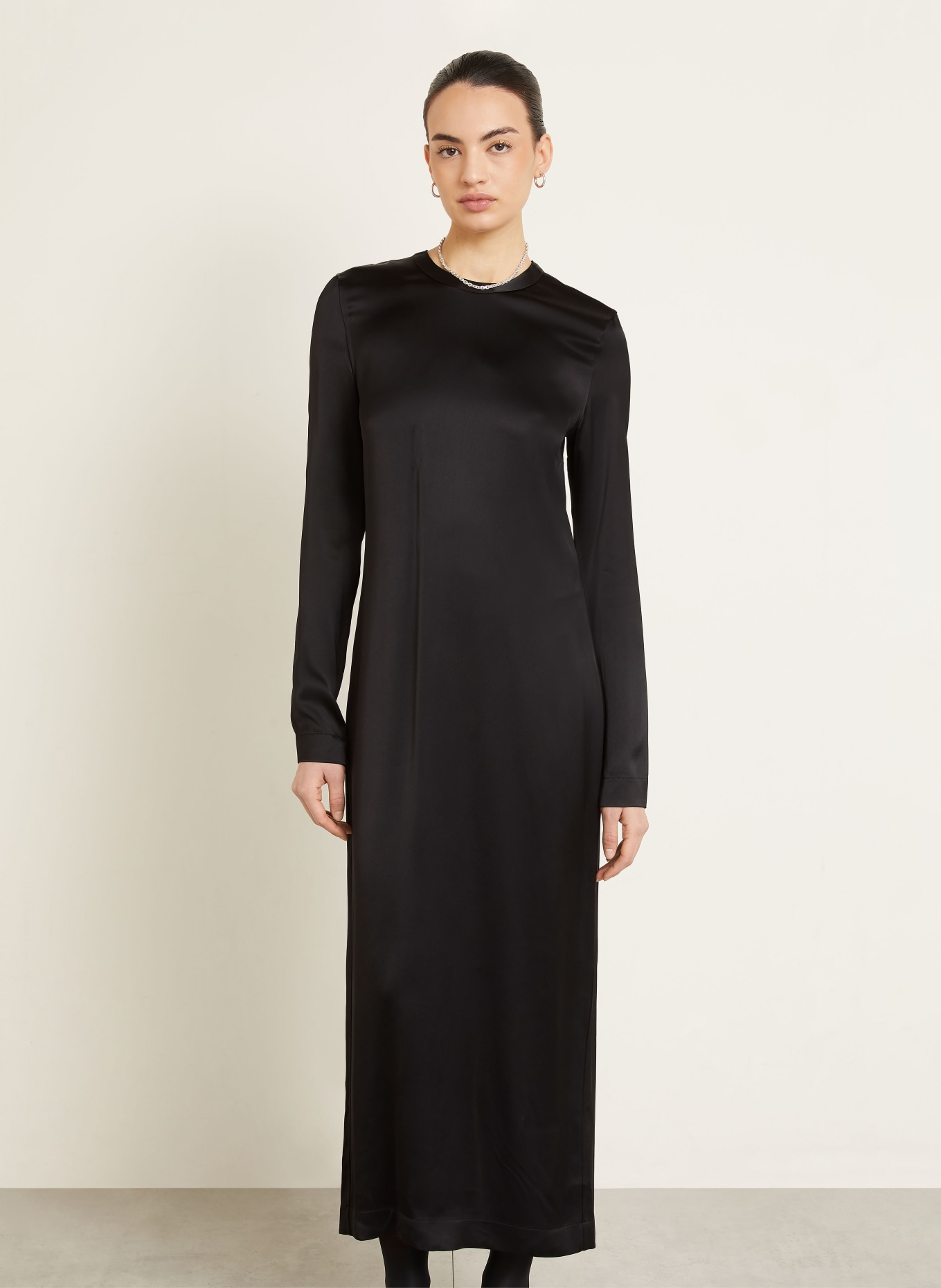 TOTEME Abendkleid: SCHWARZ