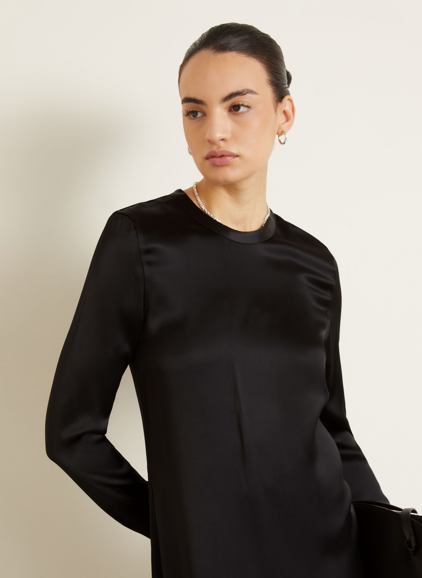 TOTEME Abendkleid: SCHWARZ