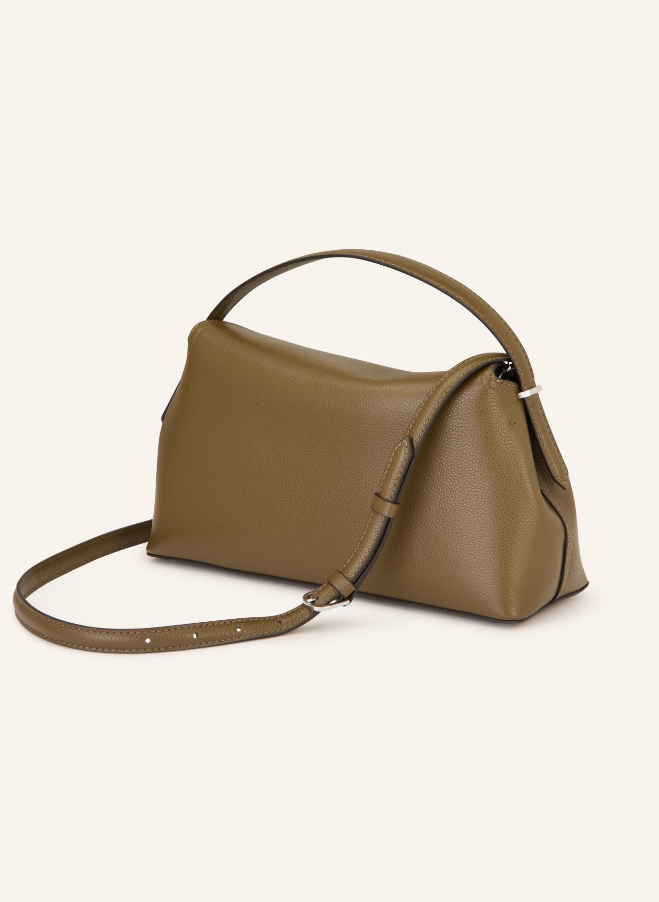 TOTEME torebka: KHAKI / SREBRNY