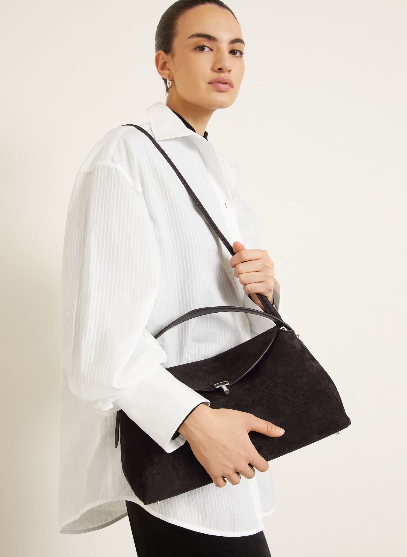 TOTEME Handtasche: DUNKELBRAUN