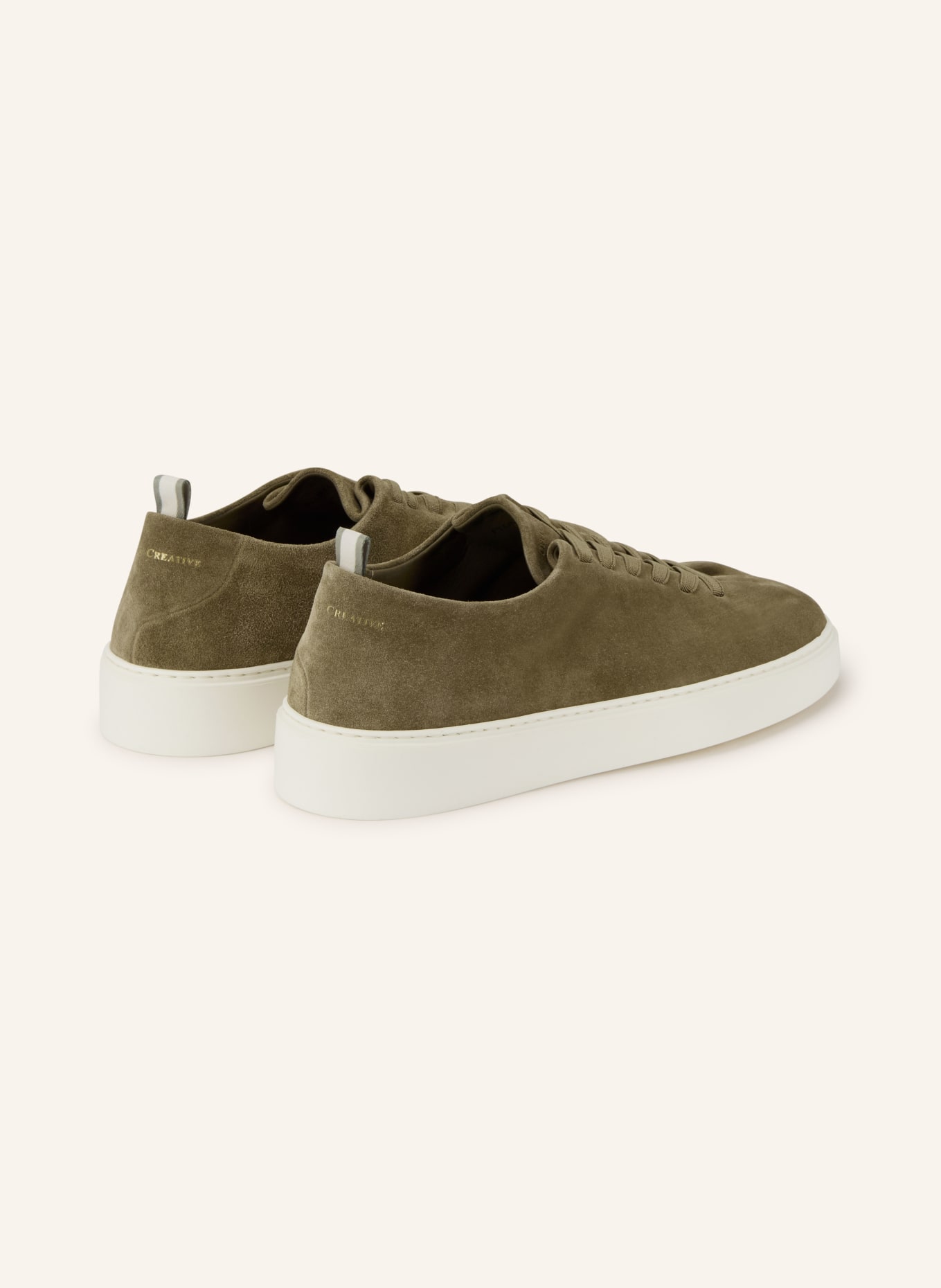 OFFICINE CREATIVE Slip-on-Sneaker PLUMA 001: KHAKI