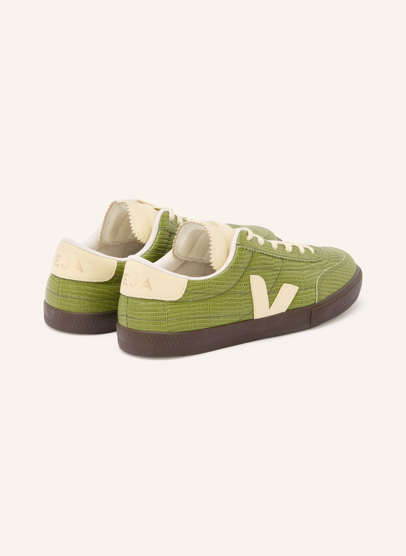 VEJA Sneaker PANENKA: GRÜN / GOLD / BEIGE