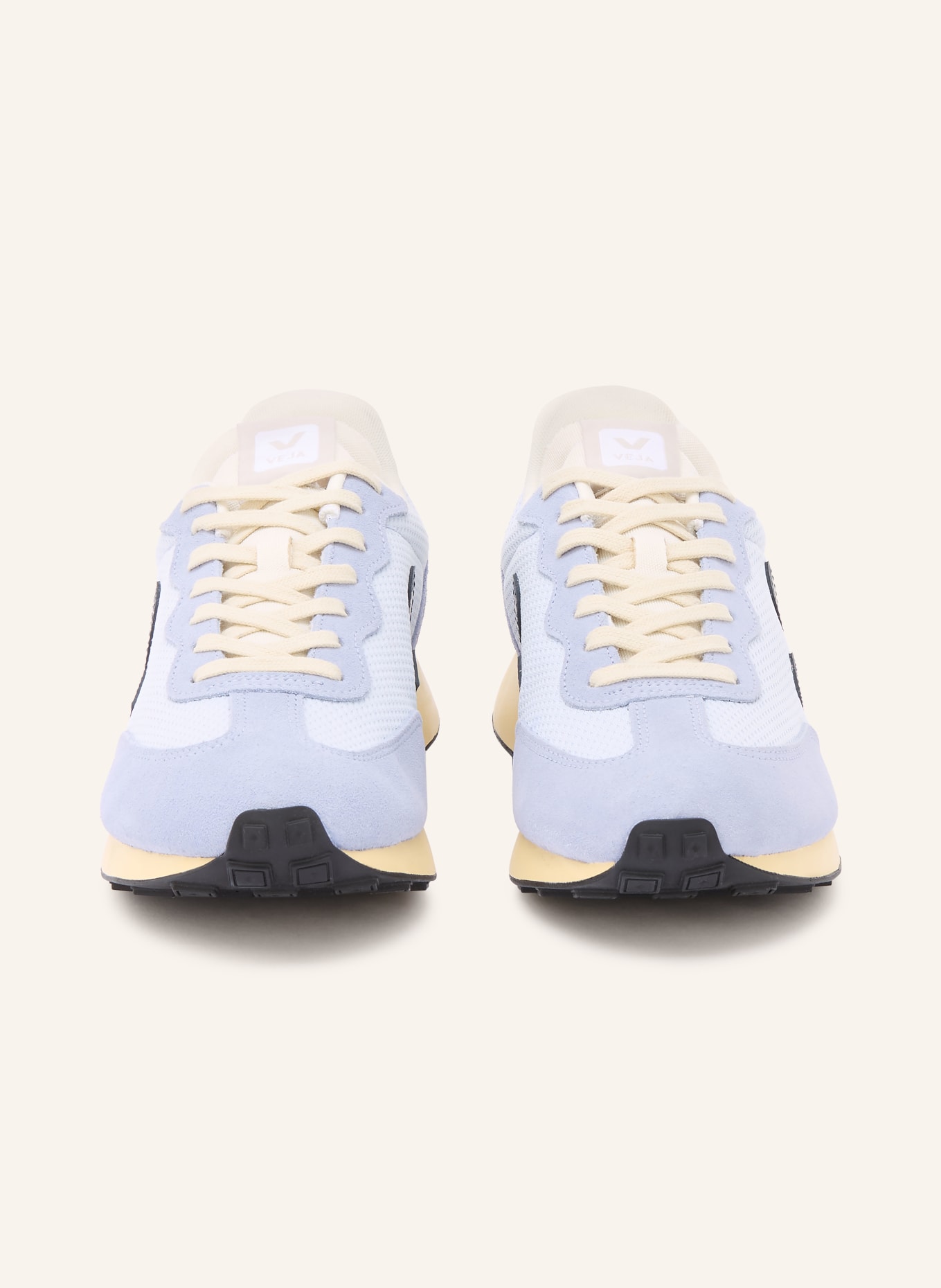 VEJA Sneaker RIO BRANCO II: HELLBLAU / BEIGE / DUNKELBLAU