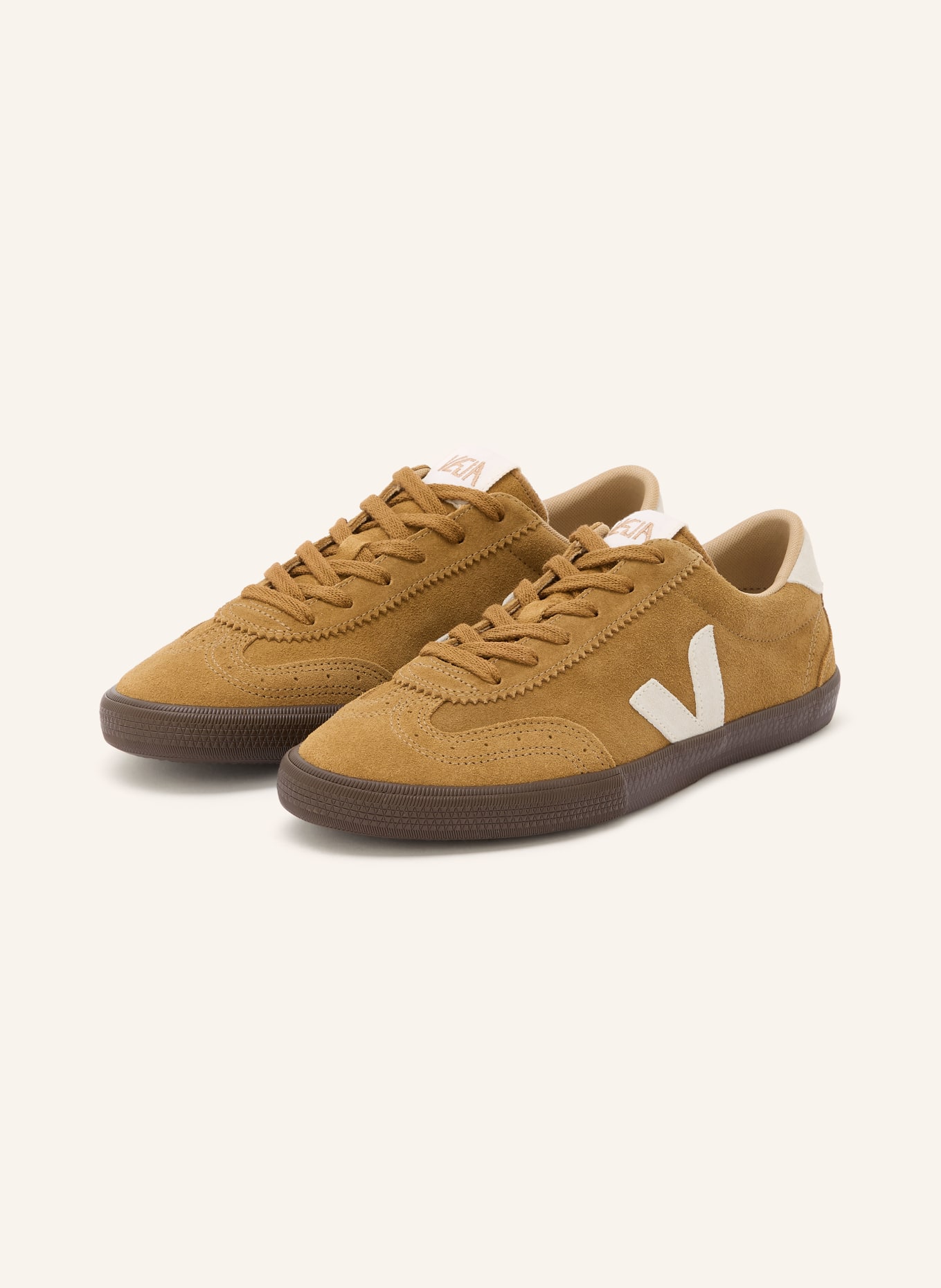 VEJA Sneaker VOLLEY: COGNAC / BEIGE