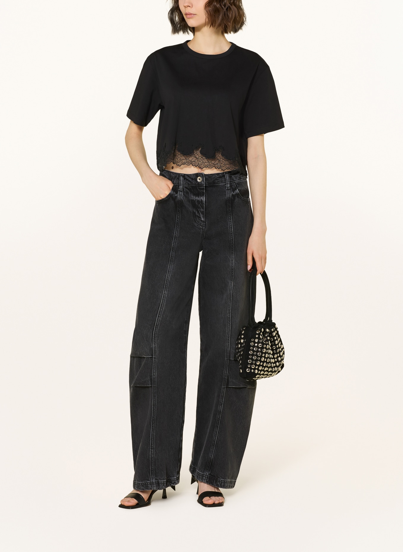 PATRIZIA PEPE Barrell Jeans: K481 Black Wash