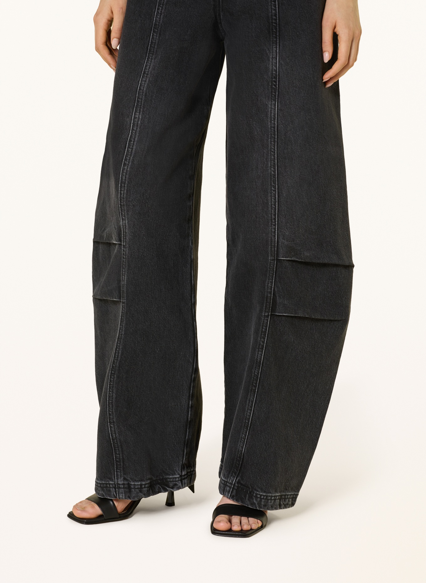PATRIZIA PEPE Barrell Jeans: K481 Black Wash