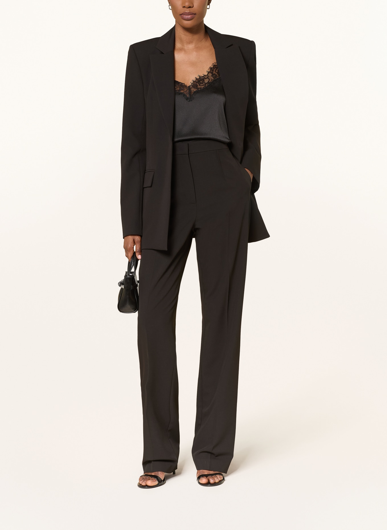 PATRIZIA PEPE pants: BLACK