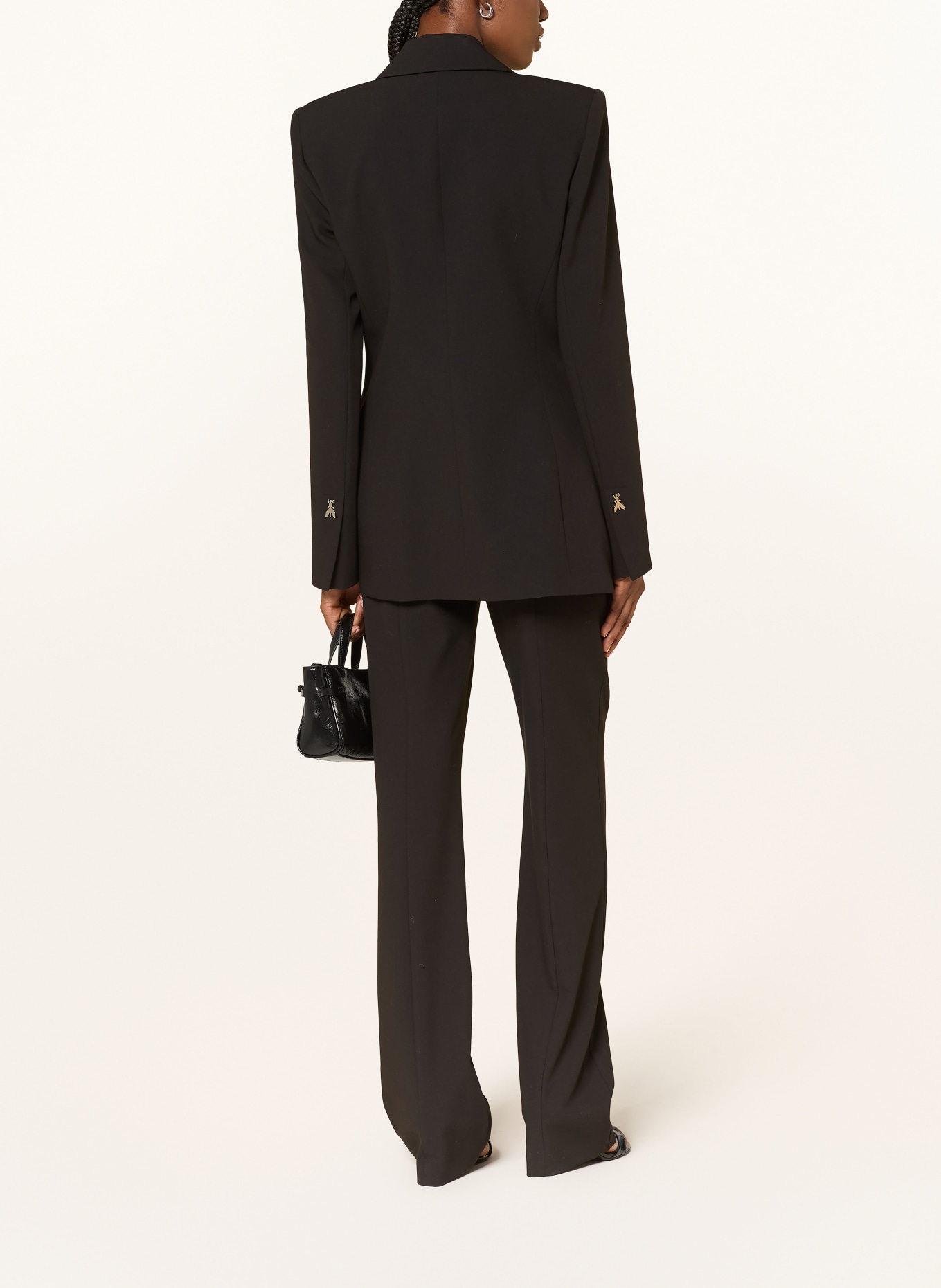 PATRIZIA PEPE pants: BLACK