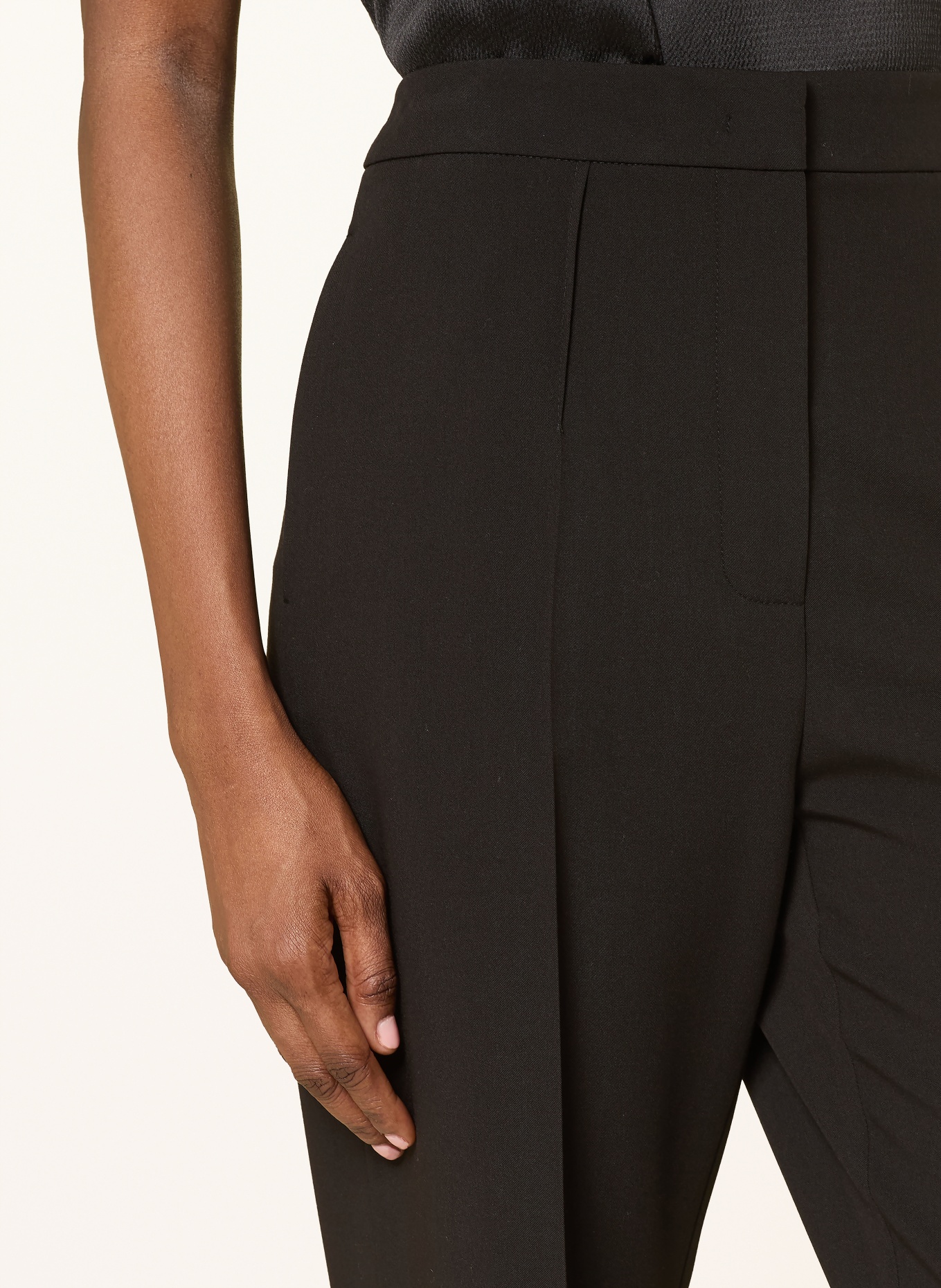 PATRIZIA PEPE pants: BLACK