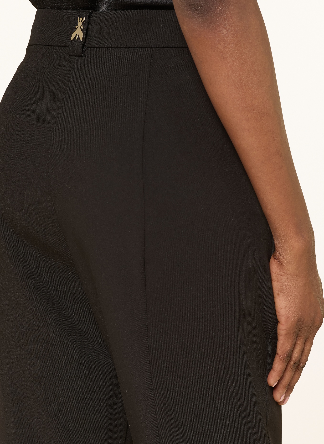 PATRIZIA PEPE pants: BLACK