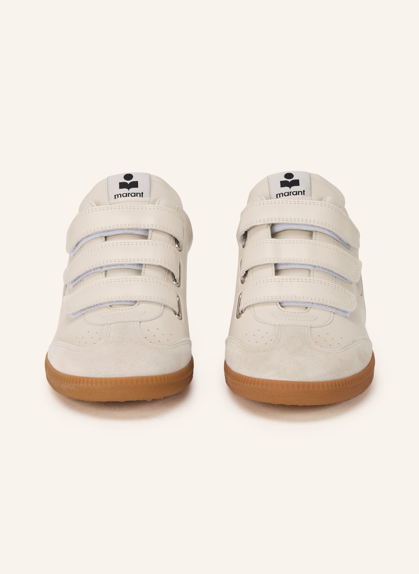 ISABEL MARANT Sneaker BETH: CREME / GOLD