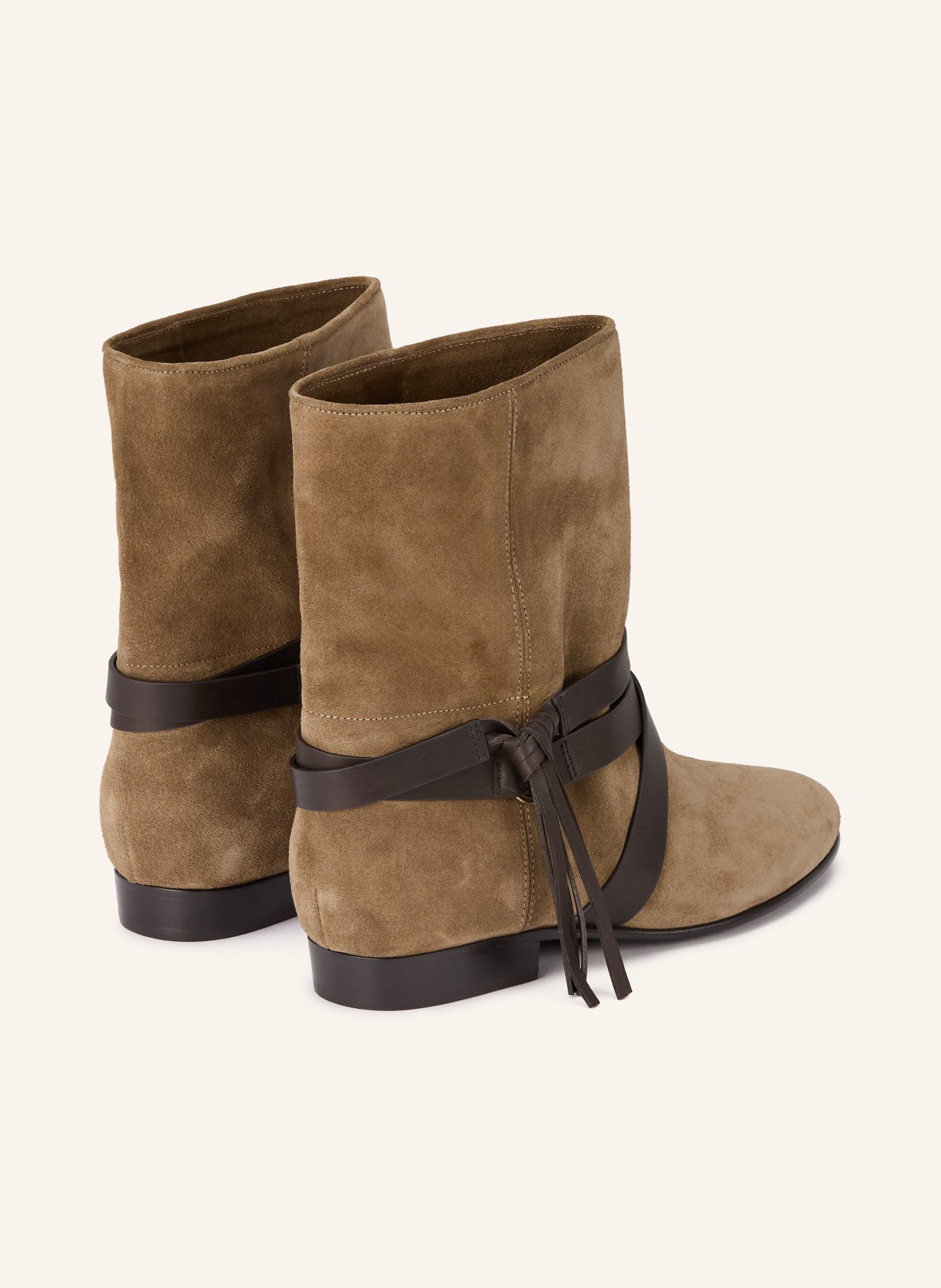 ISABEL MARANT Stiefeletten REJEN: CAMEL / DUNKELBRAUN