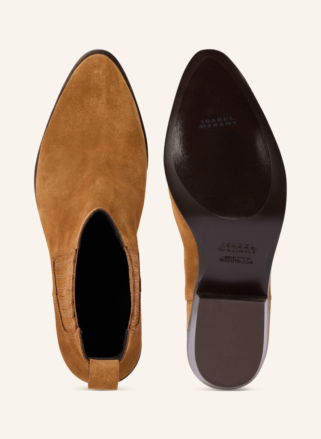 ISABEL MARANT Botki DELANO: KONIAKOWY