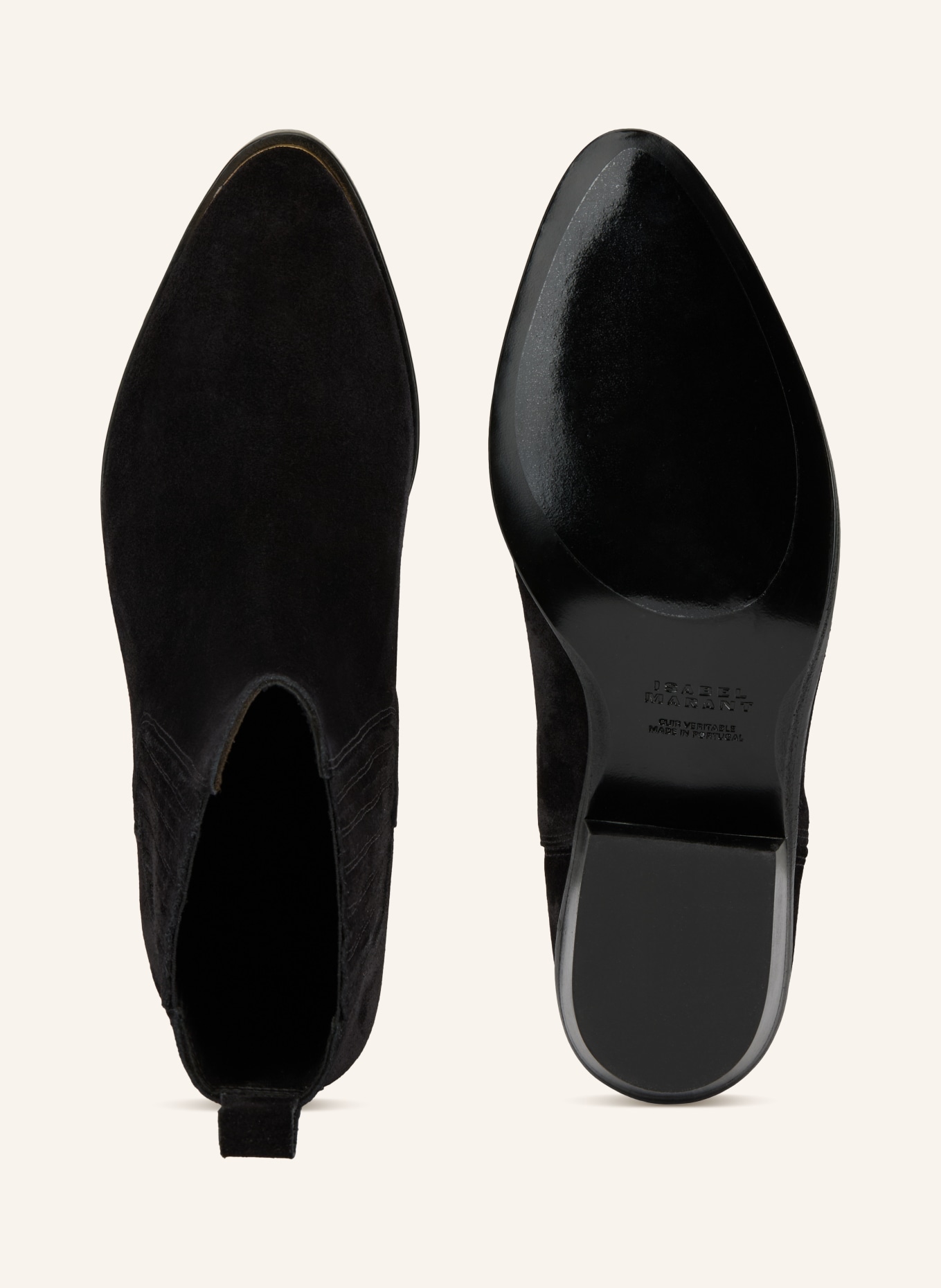 ISABEL MARANT Kotníkové boty DELANO: ČERNÁ