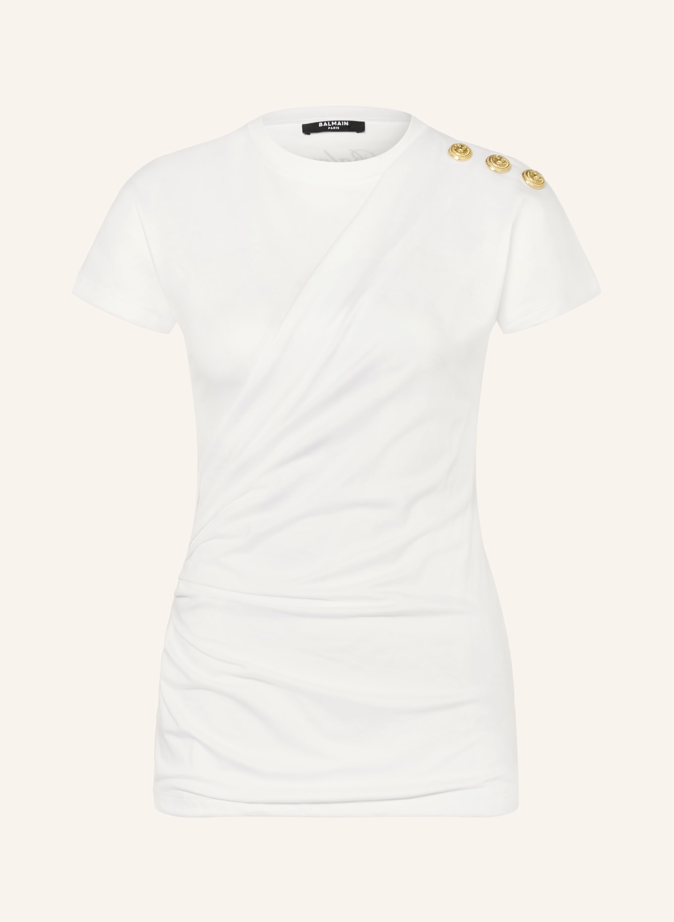 BALMAIN T-Shirt: WEISS