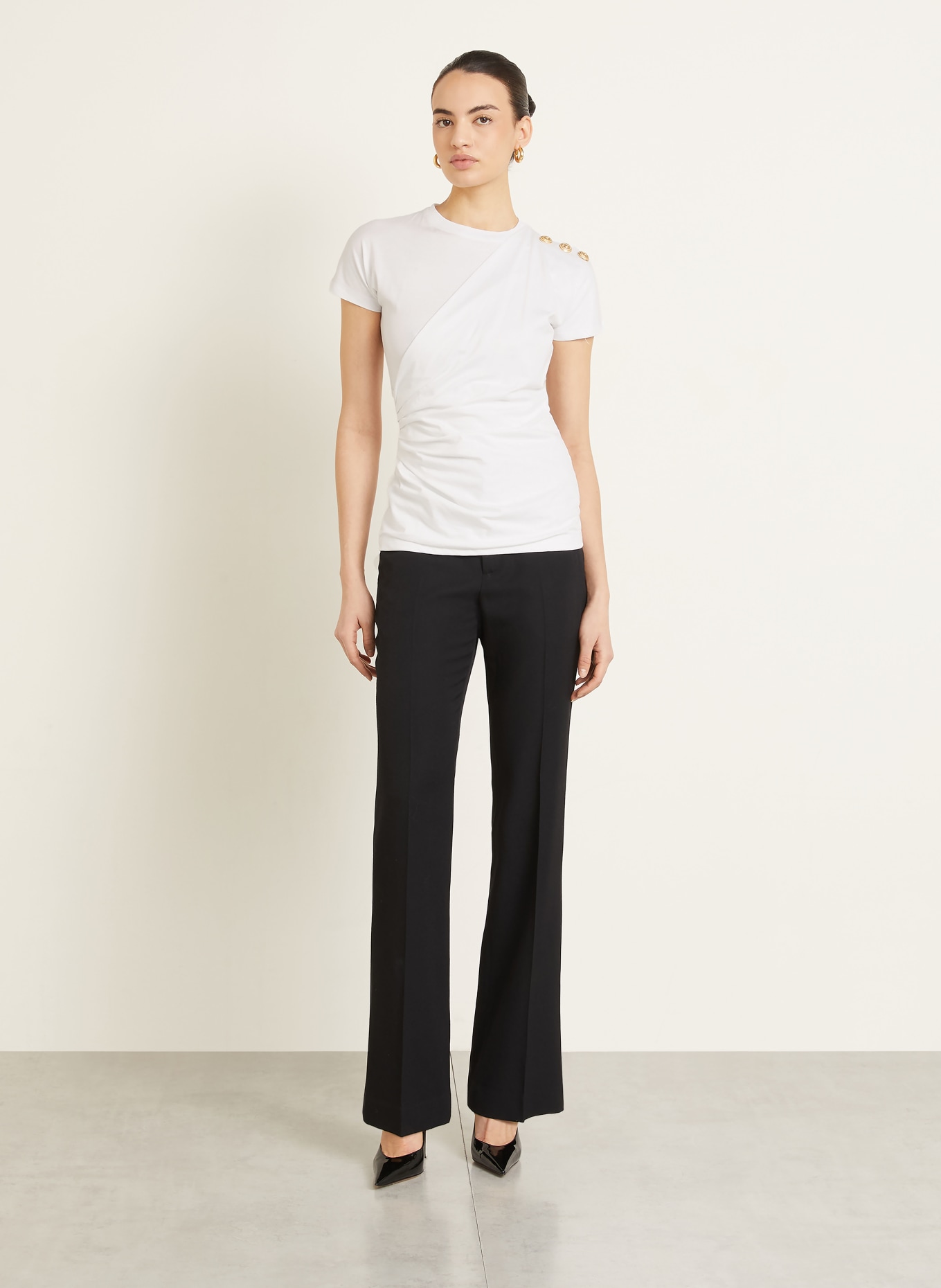 BALMAIN T-Shirt: WEISS