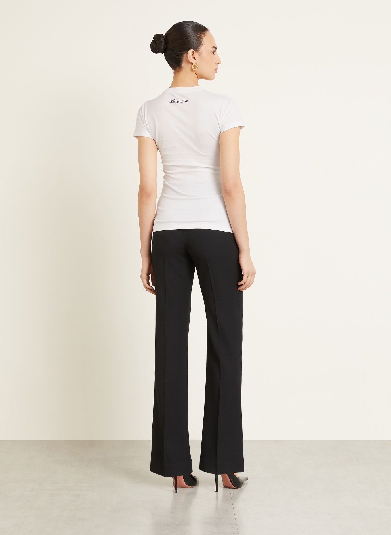 BALMAIN T-Shirt: WEISS