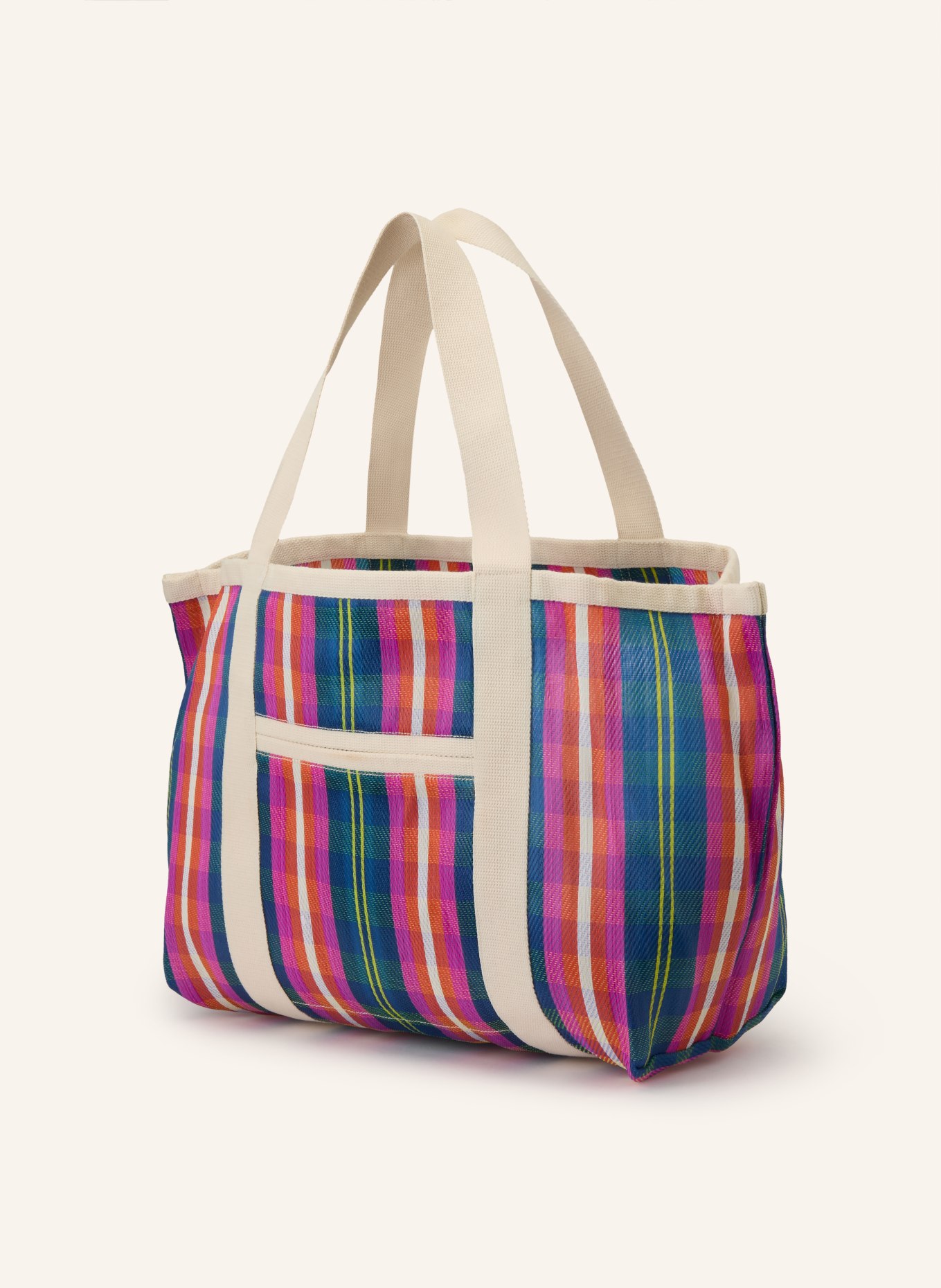 ISABEL MARANT Shopper DARWEN: CREME / PINK / BLAU