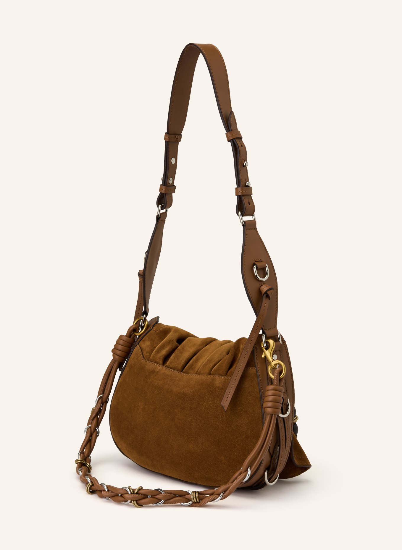 ISABEL MARANT Schultertasche BOLTON: BRAUN