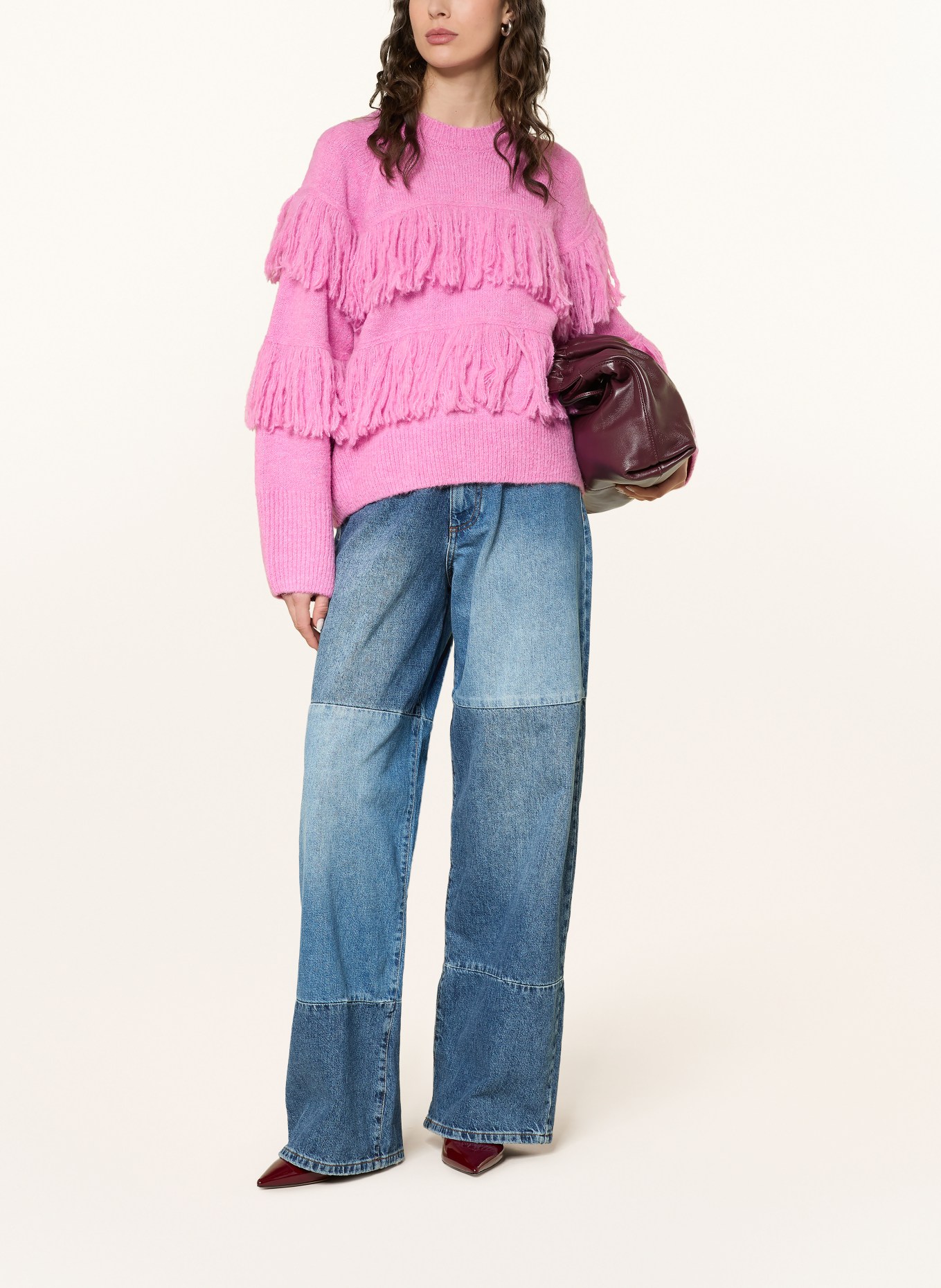 ESSENTIEL ANTWERP Wide Leg Jeans JEE: DN08 Dark Night