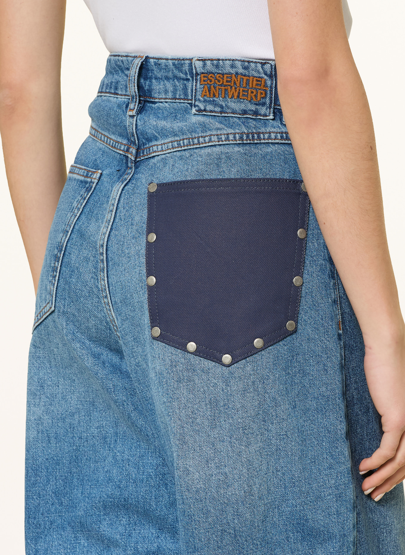 ESSENTIEL ANTWERP Wide Leg Jeans JEE: DN08 Dark Night