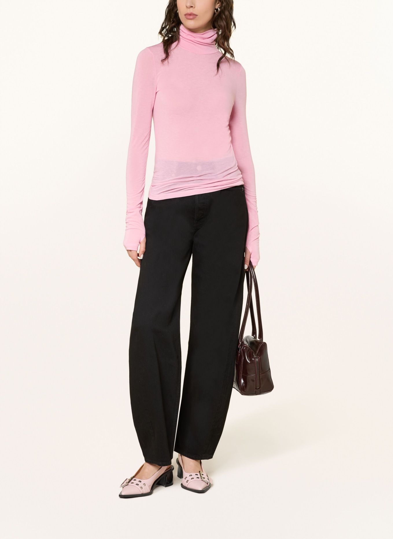 ESSENTIEL ANTWERP Longsleeve JERTICE: ROSA