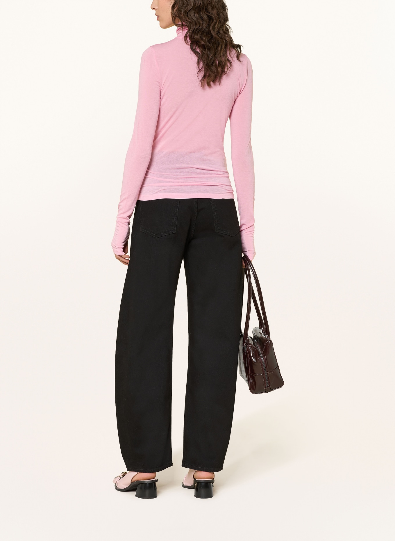 ESSENTIEL ANTWERP Longsleeve JERTICE: ROSA
