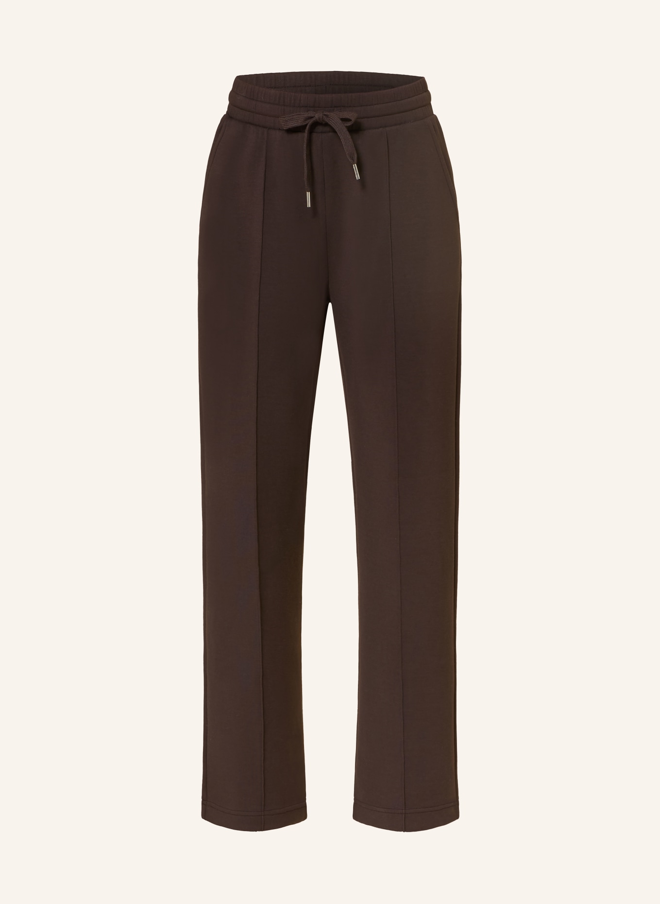 REISS Pants JEMMA in jogger style: DARK BROWN